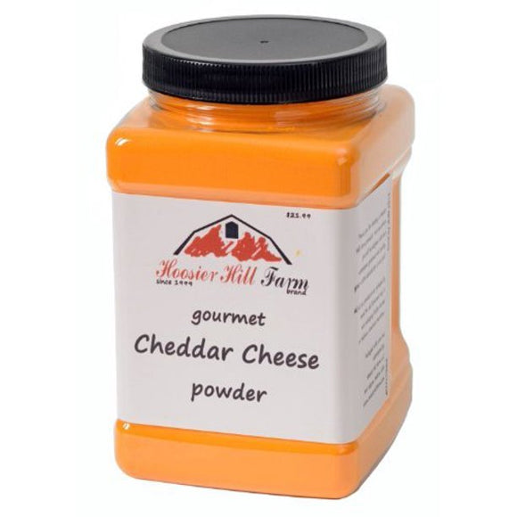 Hoosier Hill Farm Cheddar Cheese Powder Cheese Lover's Size, 2.5 lbs plastic jar